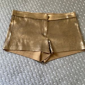 Express sequined shorts